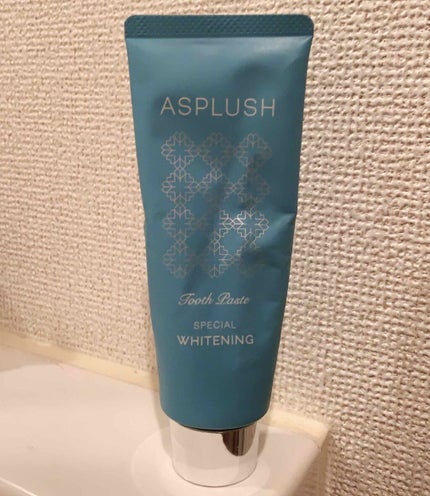 ASPLUSH(アスプラッシュ) すっきりミント /CONTRIBUTION/歯磨き粉を使ったクチコミ(1枚目)