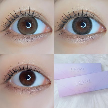 ラルム シリコーンハイドロゲル ダブルモイストUV ワンデー/LARME/カラーコンタクトレンズを使ったクチコミ(6枚目)