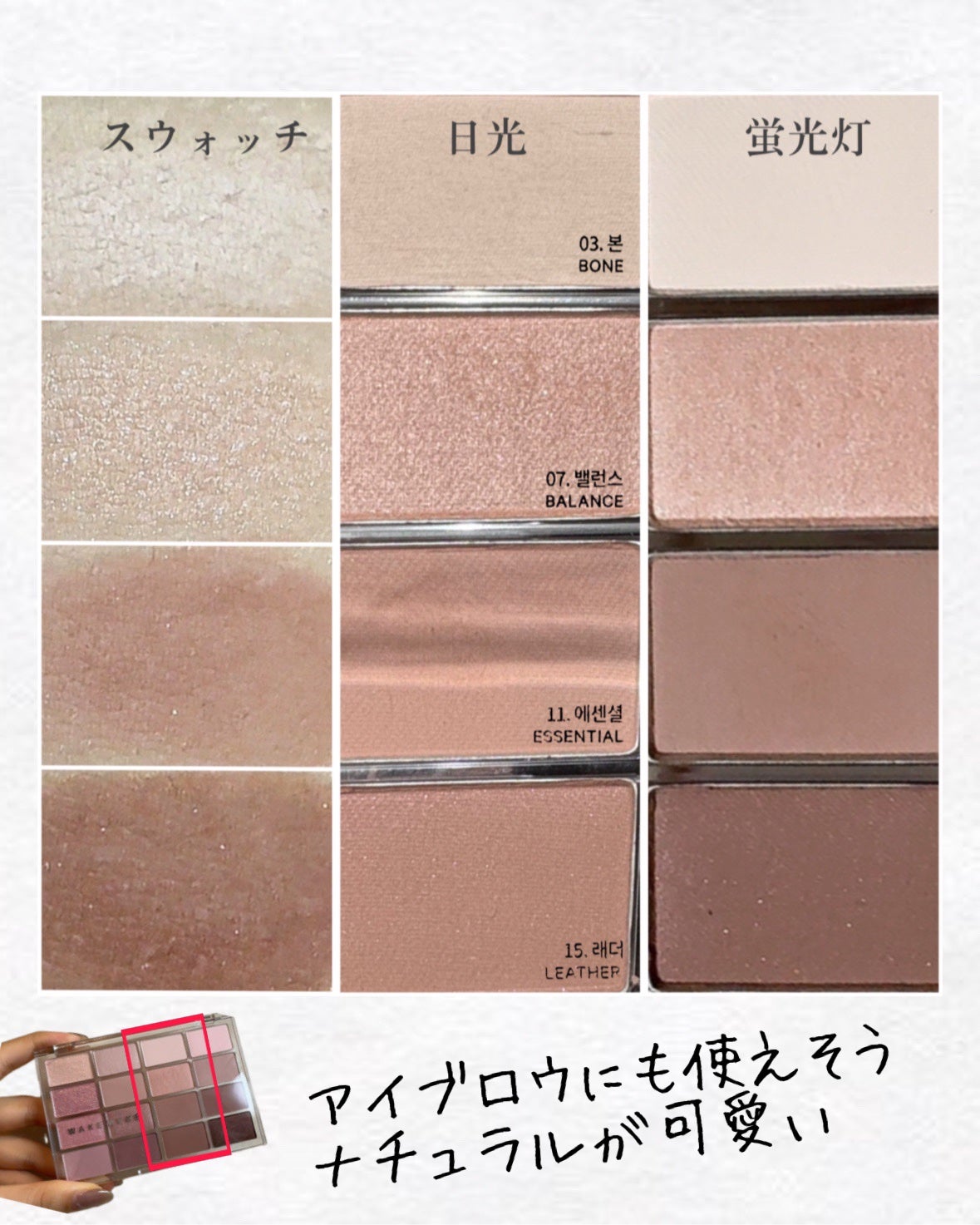 ソフトブラーリングアイパレット/wakemake/アイシャドウパレットを使ったクチコミ(7枚目)