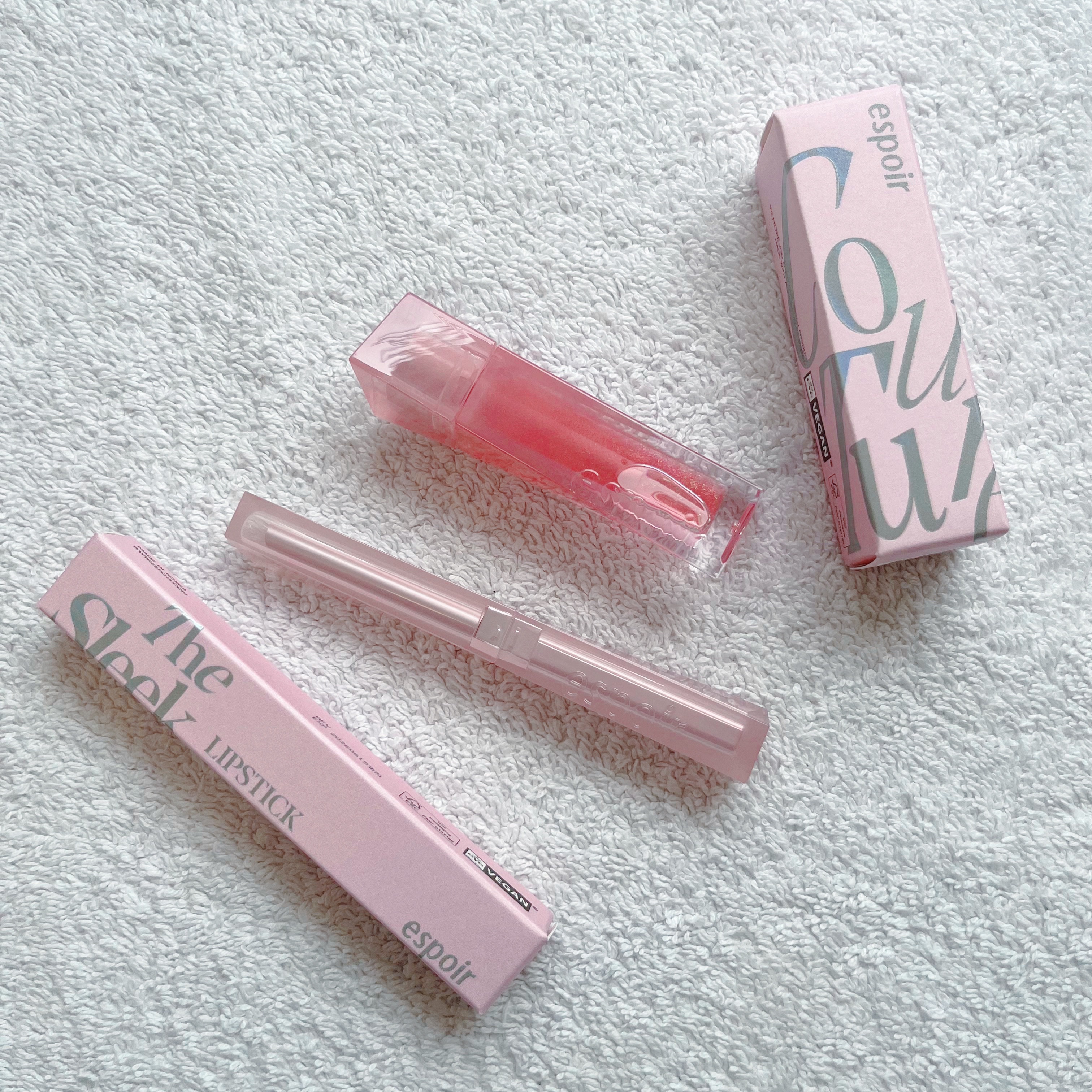 ザスリックリップスティッククリームマット レアロージー(Rosy BB EDITION)/espoir/口紅を使ったクチコミ（1枚目）