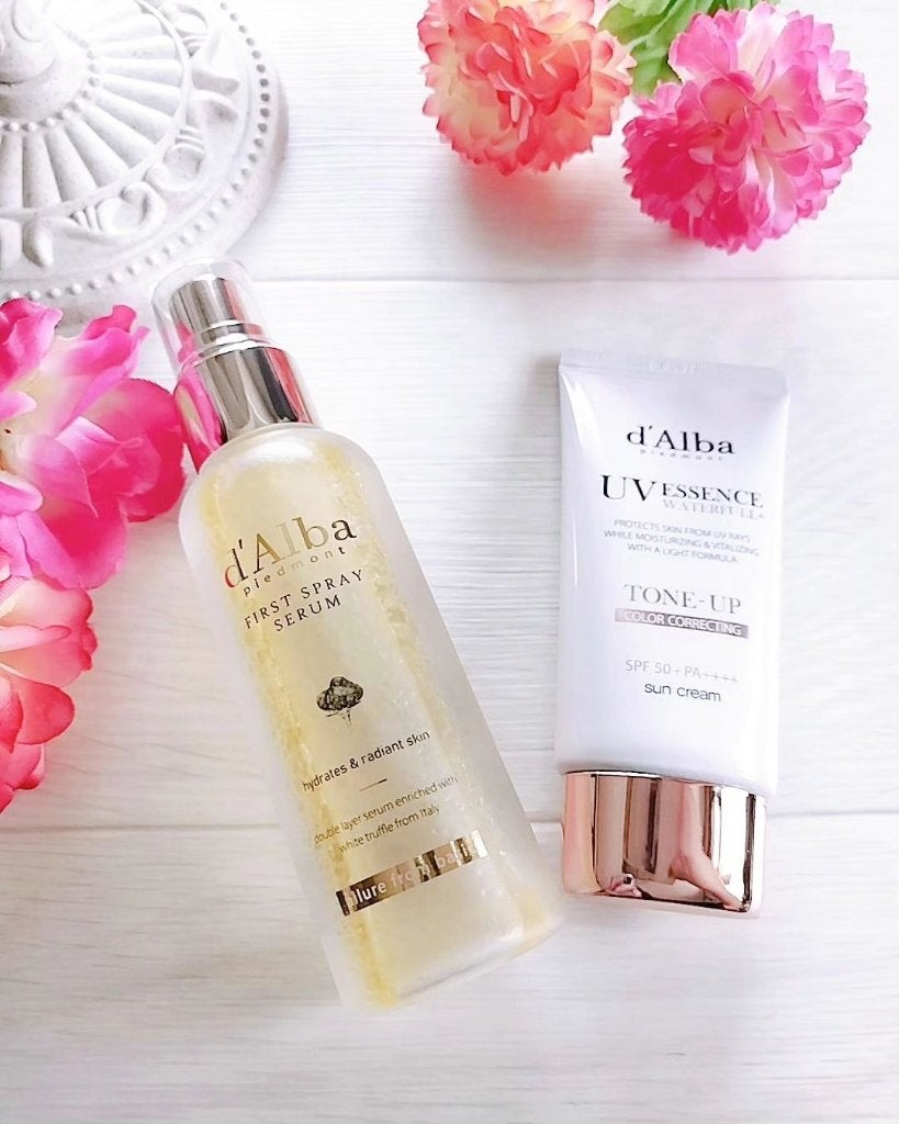 ダルバ ホワイトトリュフファーストスプレーセラム/ダルバ/ミスト状化粧水を使ったクチコミ(1枚目)