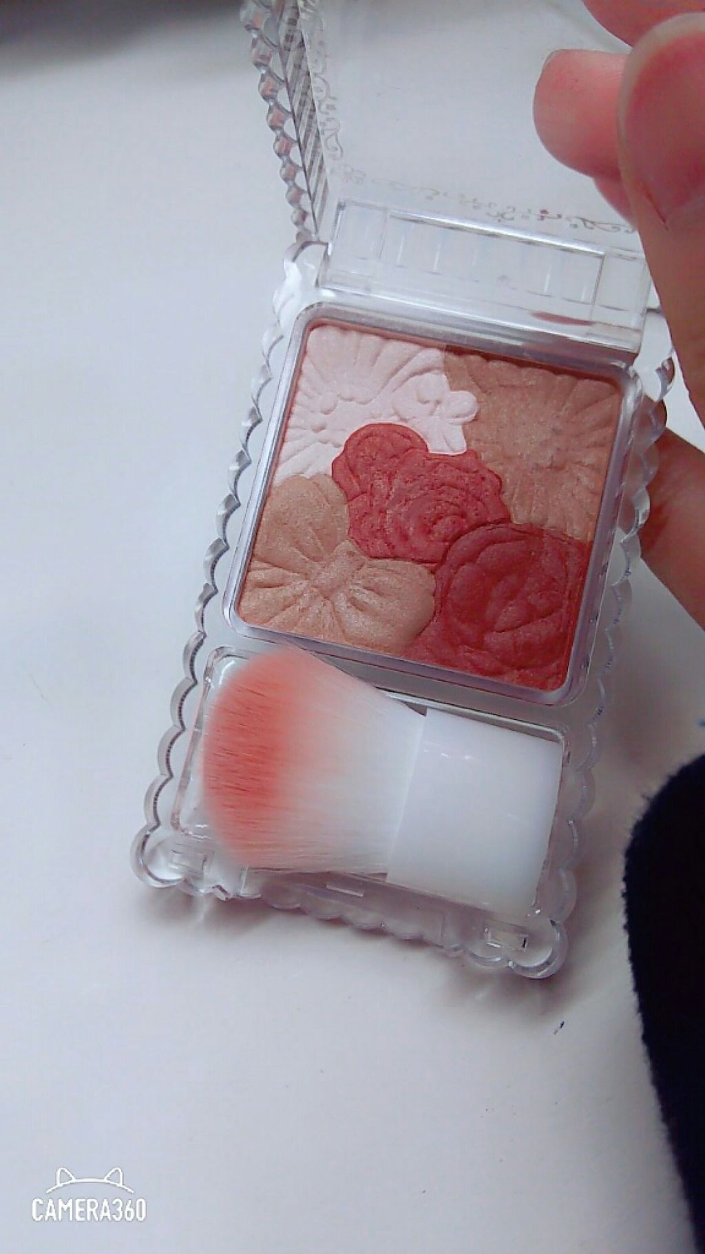 グロウフルールチークス/キャンメイク/パウダーチークを使ったクチコミ(2枚目)