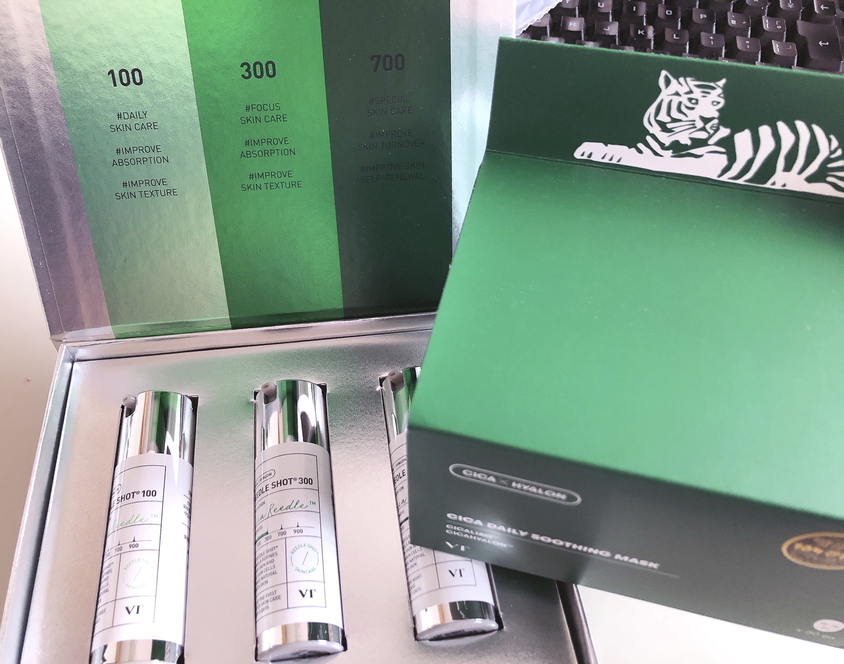 CICA デイリースージングマスク/VT/シートマスク・パックを使ったクチコミ（1枚目）