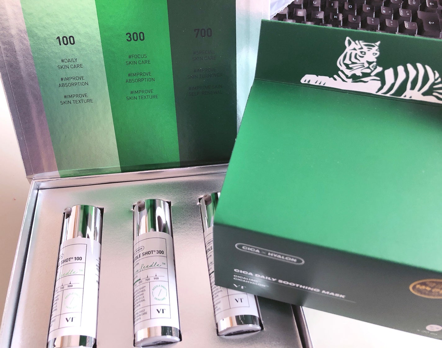 CICA デイリースージングマスク/VT/シートマスク・パックを使ったクチコミ(1枚目)