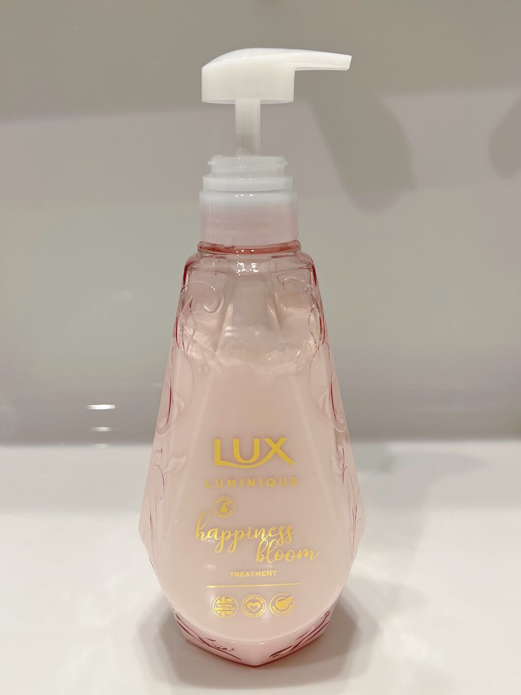 ルミニーク ハピネスブルーム シャンプー／トリートメント/LUX/市販シャンプーを使ったクチコミ（3枚目）