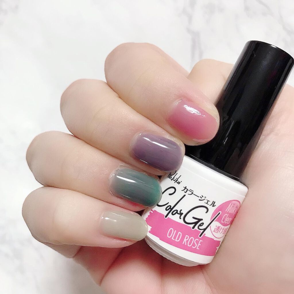 パル カラージェル/キャンドゥ/ジェルネイルを使ったクチコミ(5枚目)