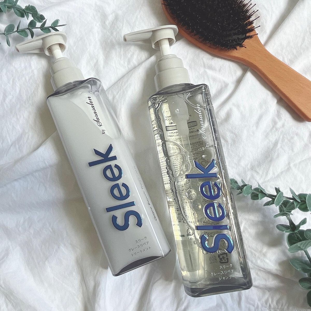 グレースリペアシャンプー／トリートメント/スリーク by サラサロン/市販シャンプーを使ったクチコミ（1枚目）