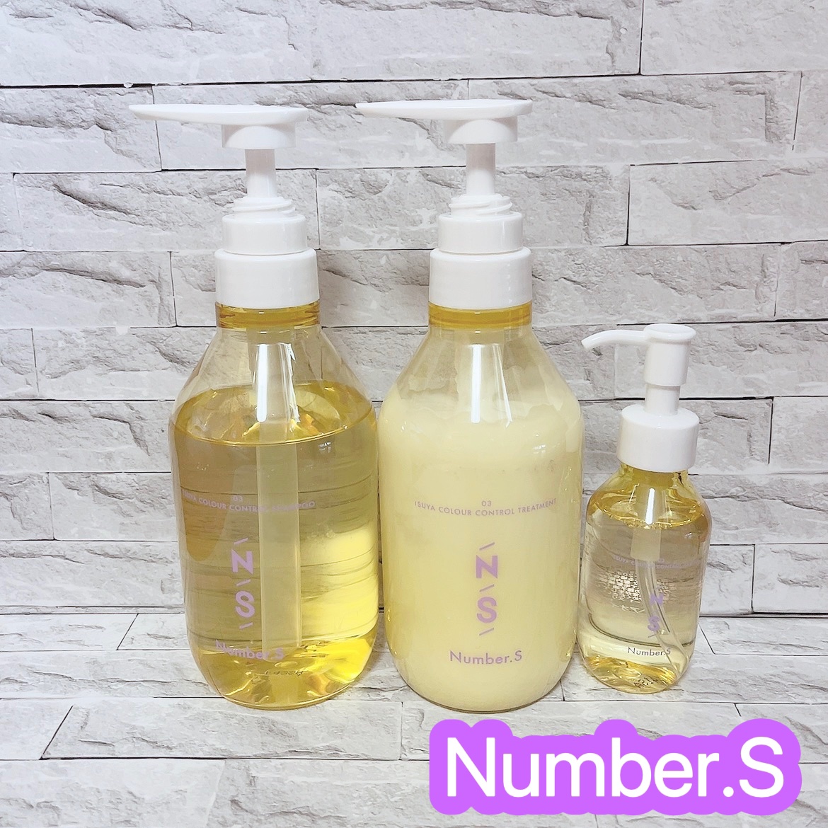 ツヤカラーコントロール シャンプー/ ヘアトリートメント/Number.S /市販シャンプーを使ったクチコミ（1枚目）