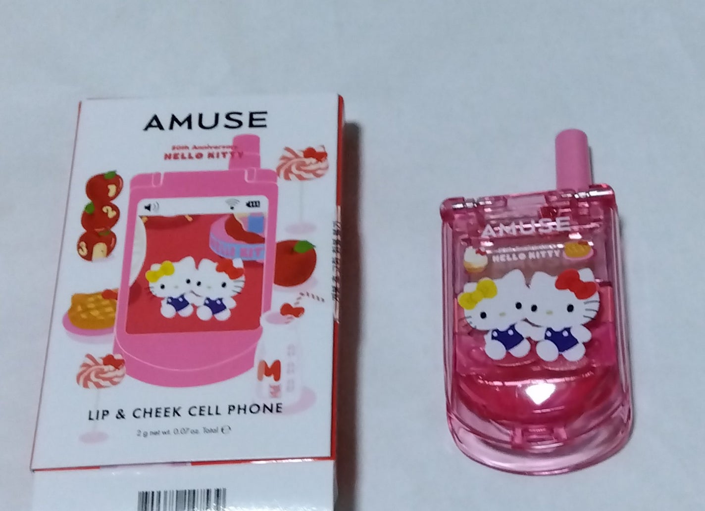 リップ&チークセルフォン/AMUSE/口紅を使ったクチコミ(1枚目)