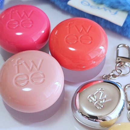 リップアンドチーク ブラーリープリンポット/fwee/口紅を使ったクチコミ(5枚目)