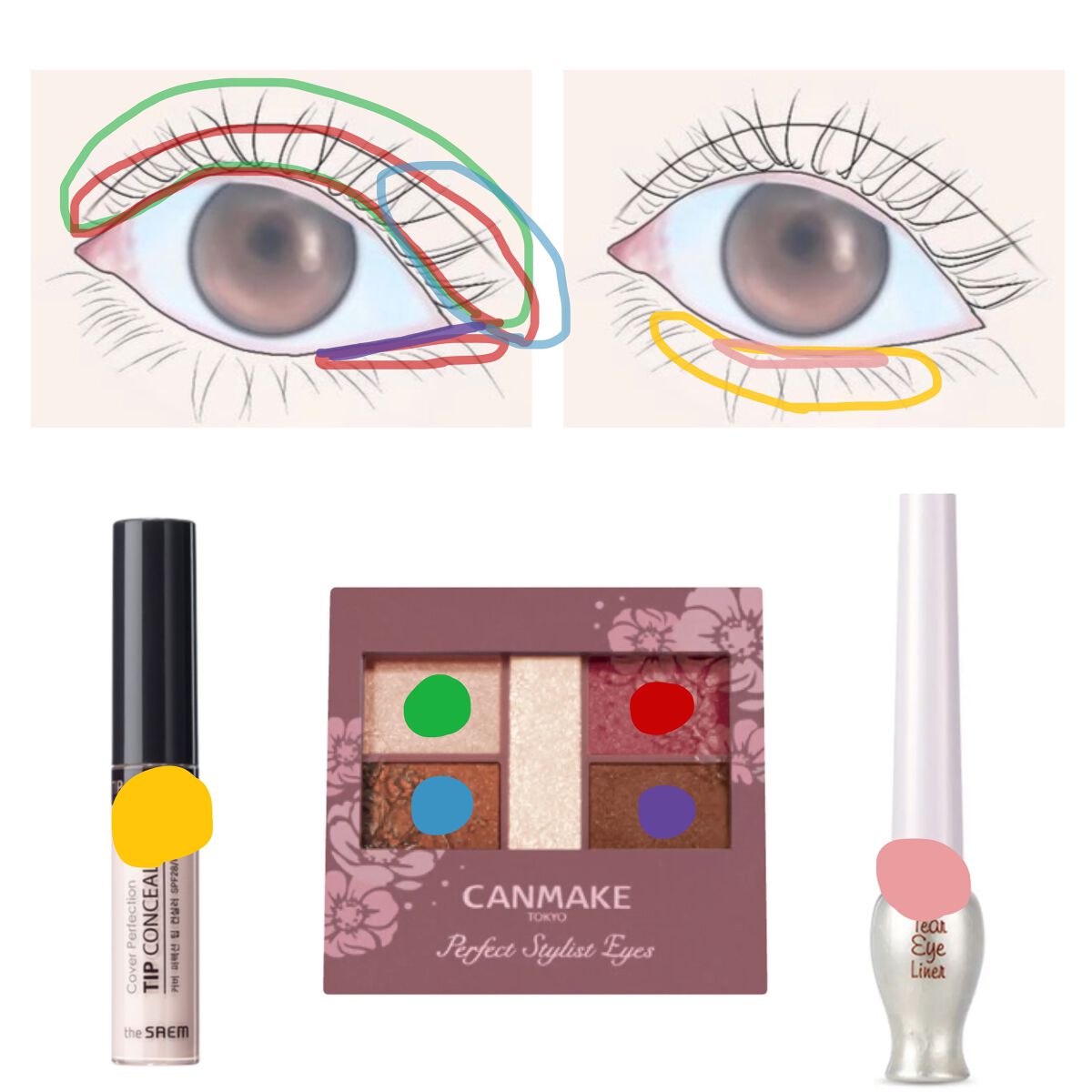 ティアー アイライナー/ETUDE/リキッドアイライナーを使ったクチコミ(7枚目)