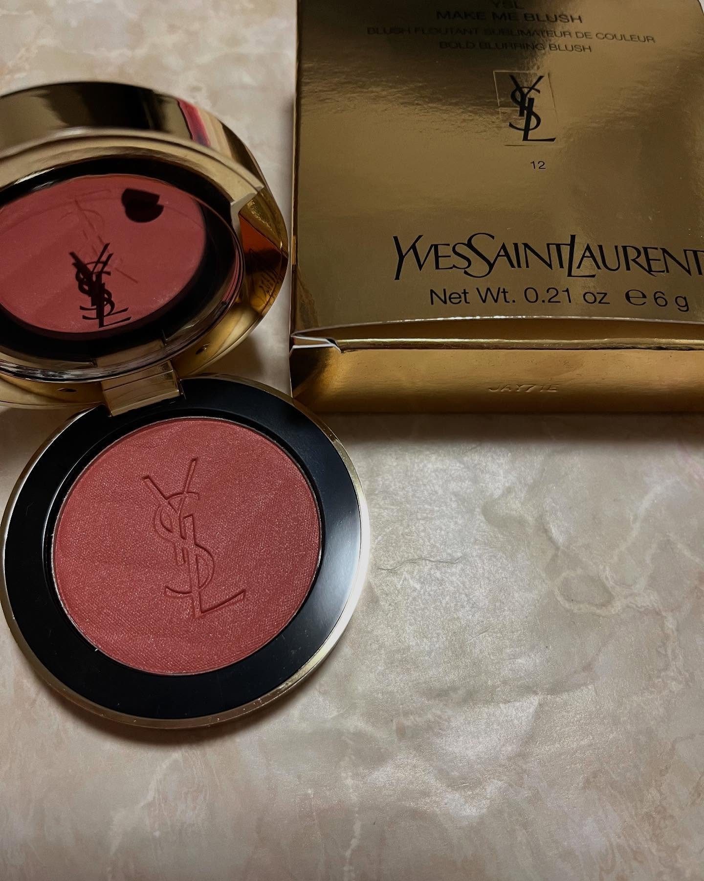 YSL メイクミーブラッシュ パウダー/YVES SAINT LAURENT BEAUTE/パウダーチークを使ったクチコミ（1枚目）