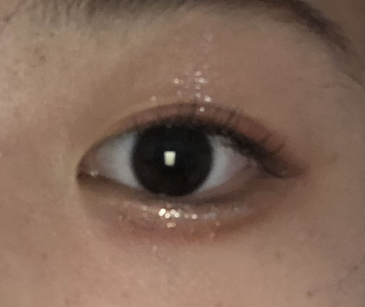 グリッター イルミネーションライナー R/CipiCipi/リキッドアイライナーを使ったクチコミ（2枚目）