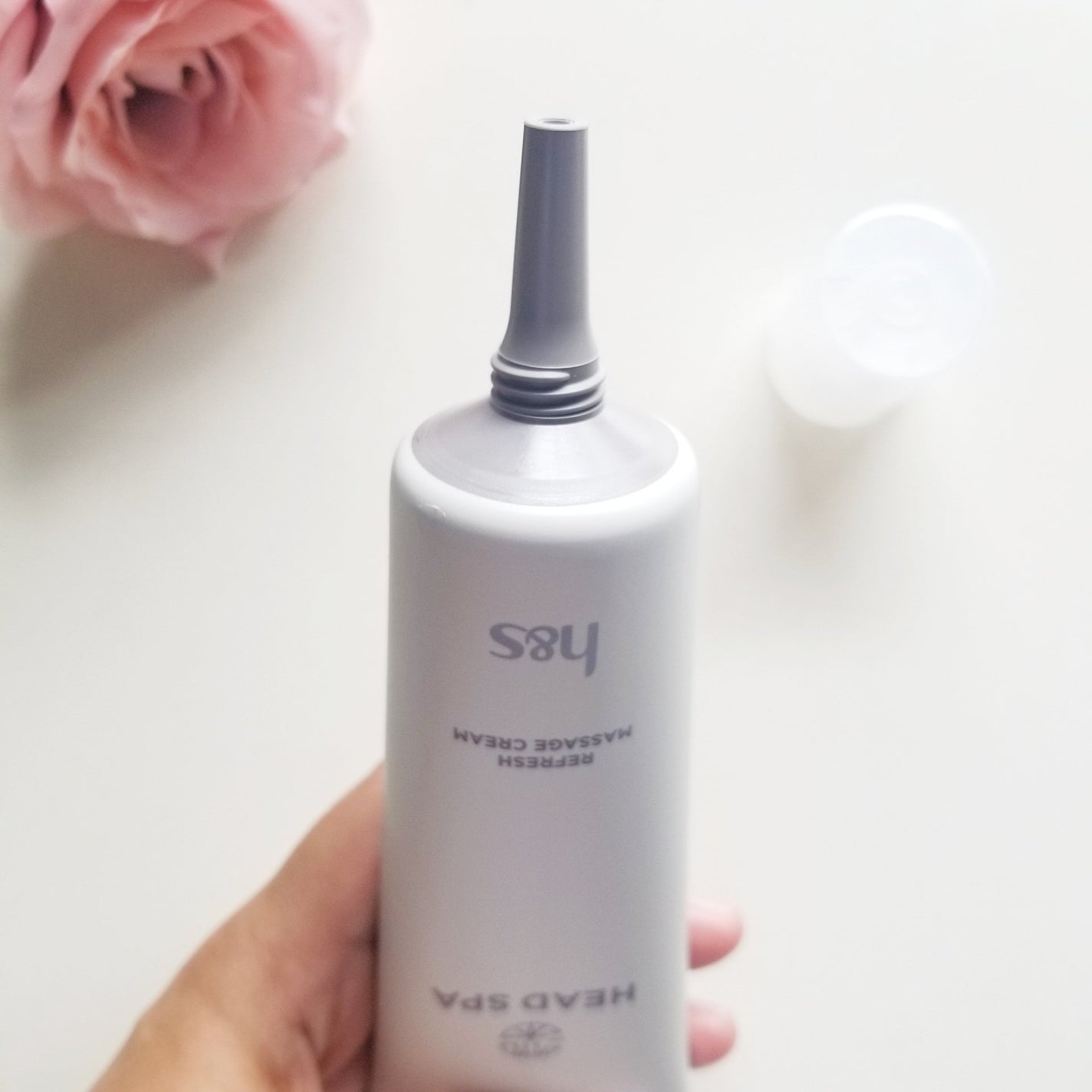 リフレッシュ マッサージクリーム/h&s/洗い流すヘアトリートメントを使ったクチコミ(2枚目)