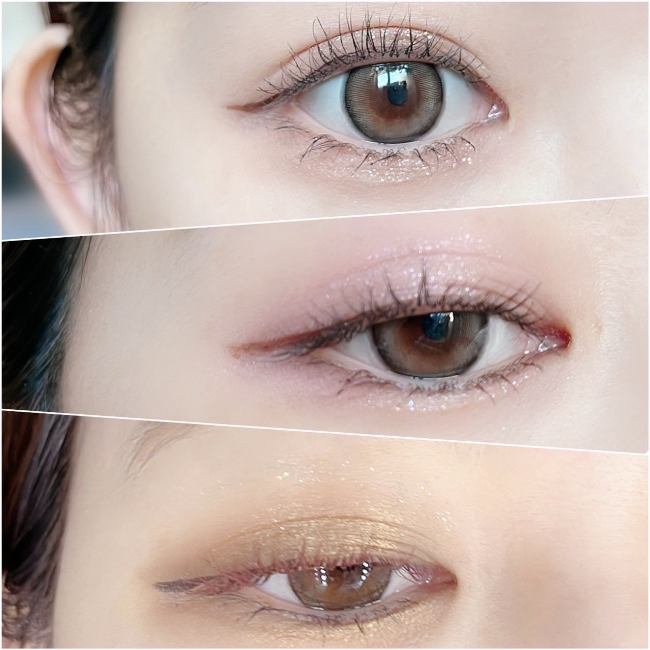 3D グリッター アイリキッド /Visée/グリッターを使ったクチコミ(4枚目)