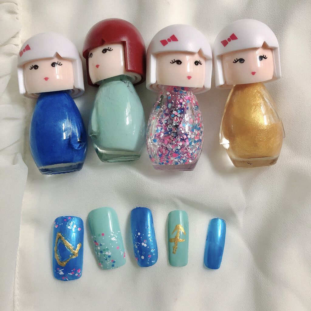 ネイルチップ/DAISO/ネイルチップ・パーツを使ったクチコミ（2枚目）