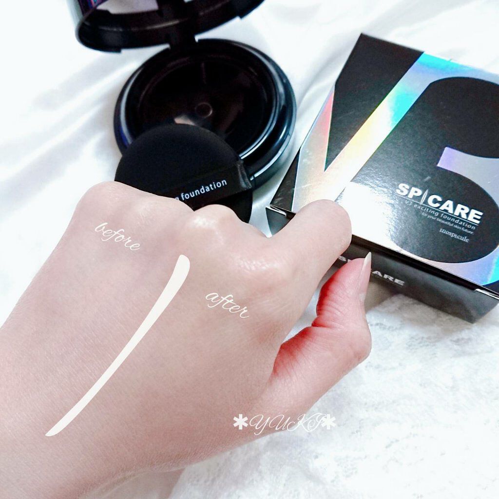 V3 エキサイティングファンデーション/SPICARE/クッションファンデーションを使ったクチコミ(8枚目)