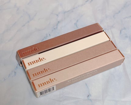 スキニーマスカラ/mude/マスカラを使ったクチコミ(1枚目)