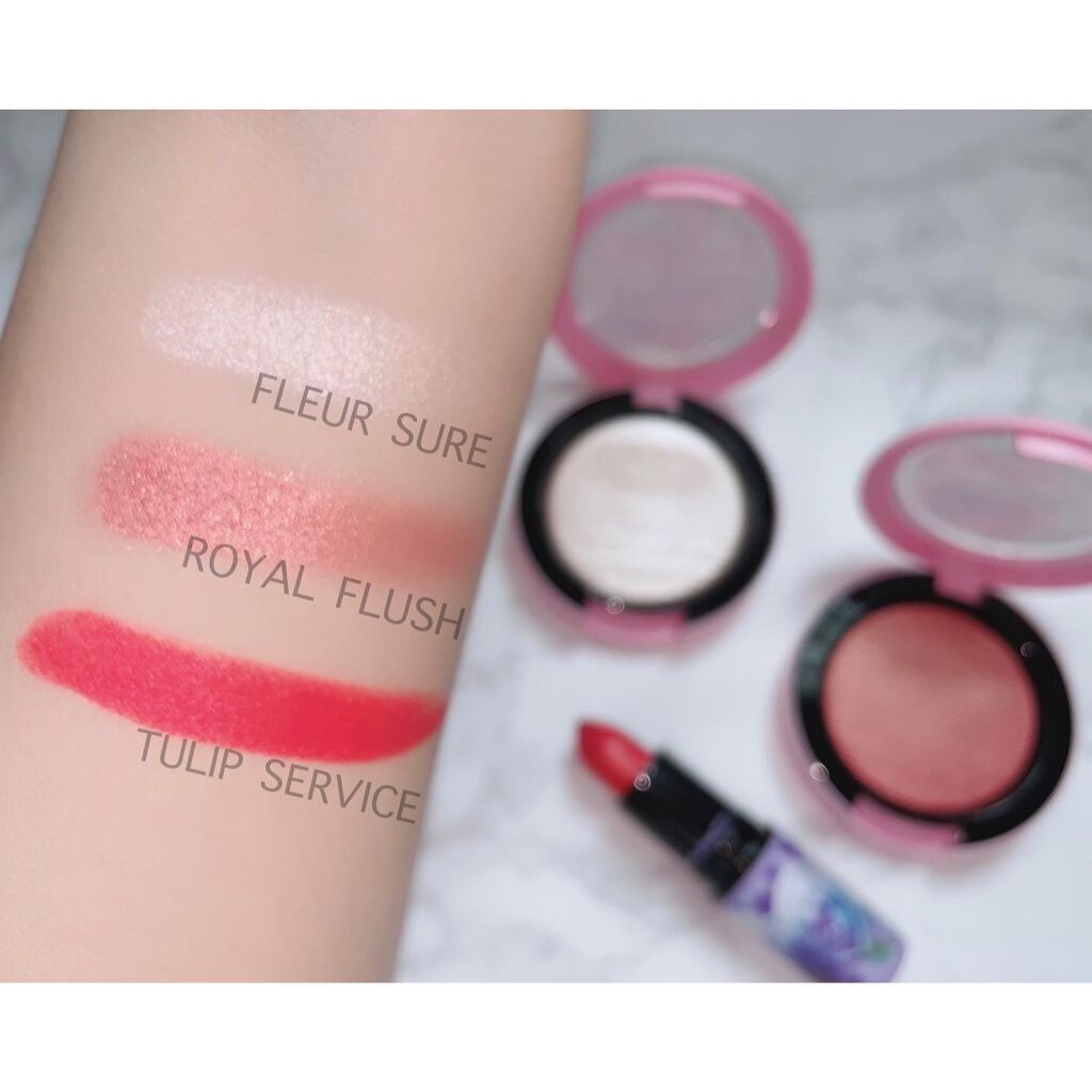 エクストラ ディメンション スキンフィニッシュ フルール シュア/M・A・C/プレストパウダーを使ったクチコミ（3枚目）