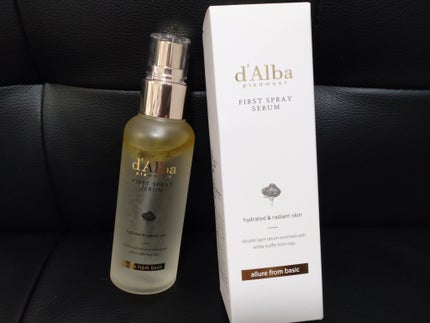 ダルバ ホワイトトリュフファーストスプレーセラム/ダルバ/ミスト状化粧水を使ったクチコミ(1枚目)