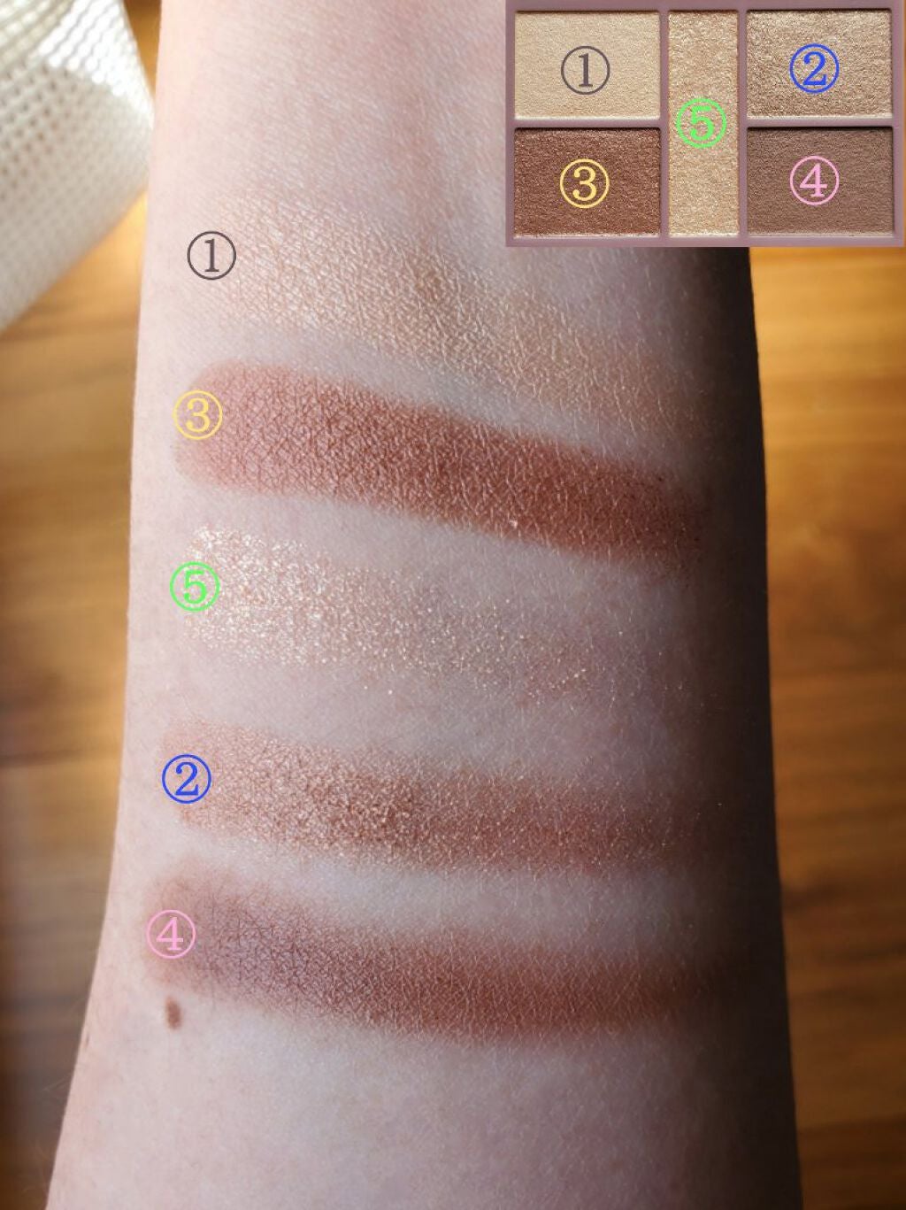 パーフェクトスタイリストアイズ/キャンメイク/アイシャドウパレットを使ったクチコミ(3枚目)