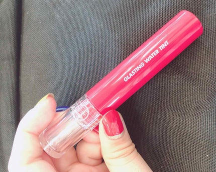 グラスティングウォーターティント/rom&nd/リップティントを使ったクチコミ(1枚目)