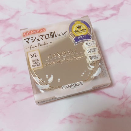 【旧品】マシュマロフィニッシュパウダー/キャンメイク/プレストパウダーを使ったクチコミ(1枚目)