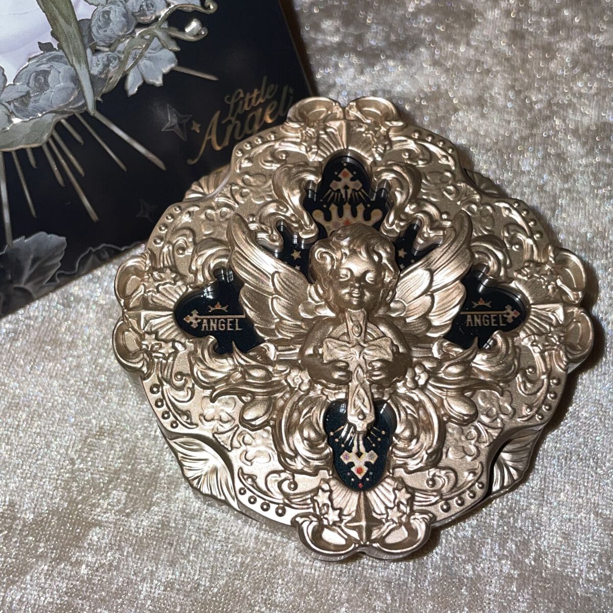 リトルエンジェル ハイライター/FlowerKnows/パウダーハイライトを使ったクチコミ（2枚目）