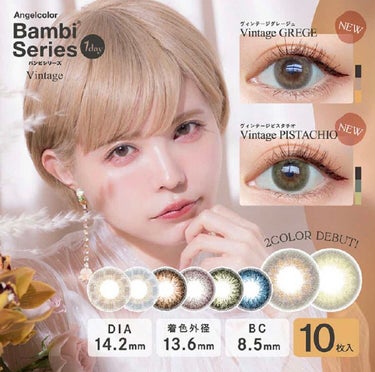 Angelcolor Bambi Series Vintage 1day/AngelColor/ワンデー（１DAY）カラコンを使ったクチコミ（1枚目）