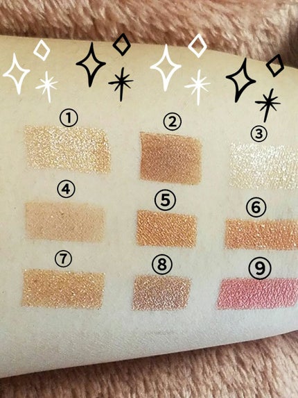 サマーソルスティス アイシャドーパレット/NARS/アイシャドウパレットを使ったクチコミ(3枚目)