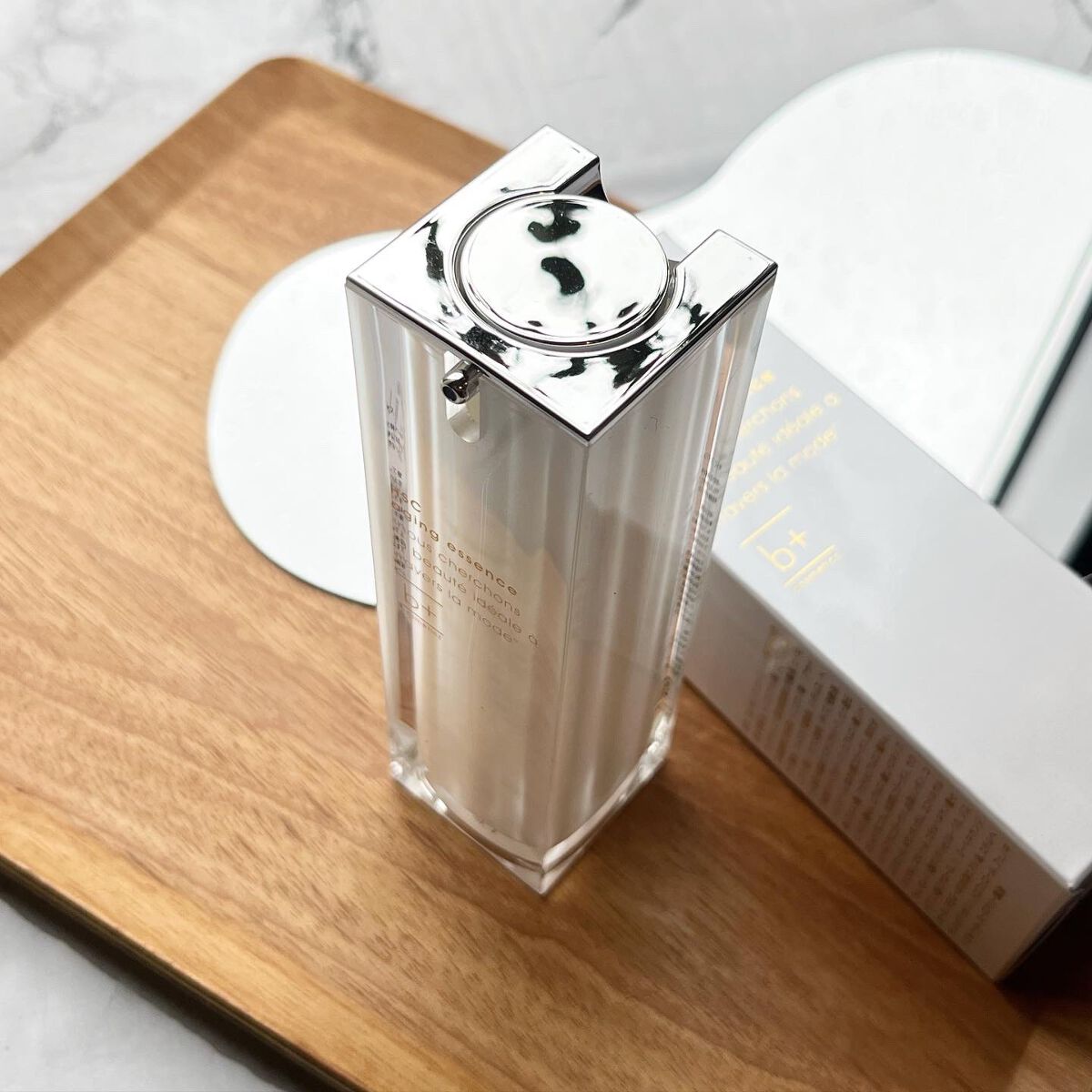 HSC エイジングエッセンス/b+ cosmetics/美容液を使ったクチコミ（3枚目）