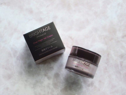 オーバーナイト ヴェールクリーム/BRIGHTAGE/フェイスクリームを使ったクチコミ(3枚目)