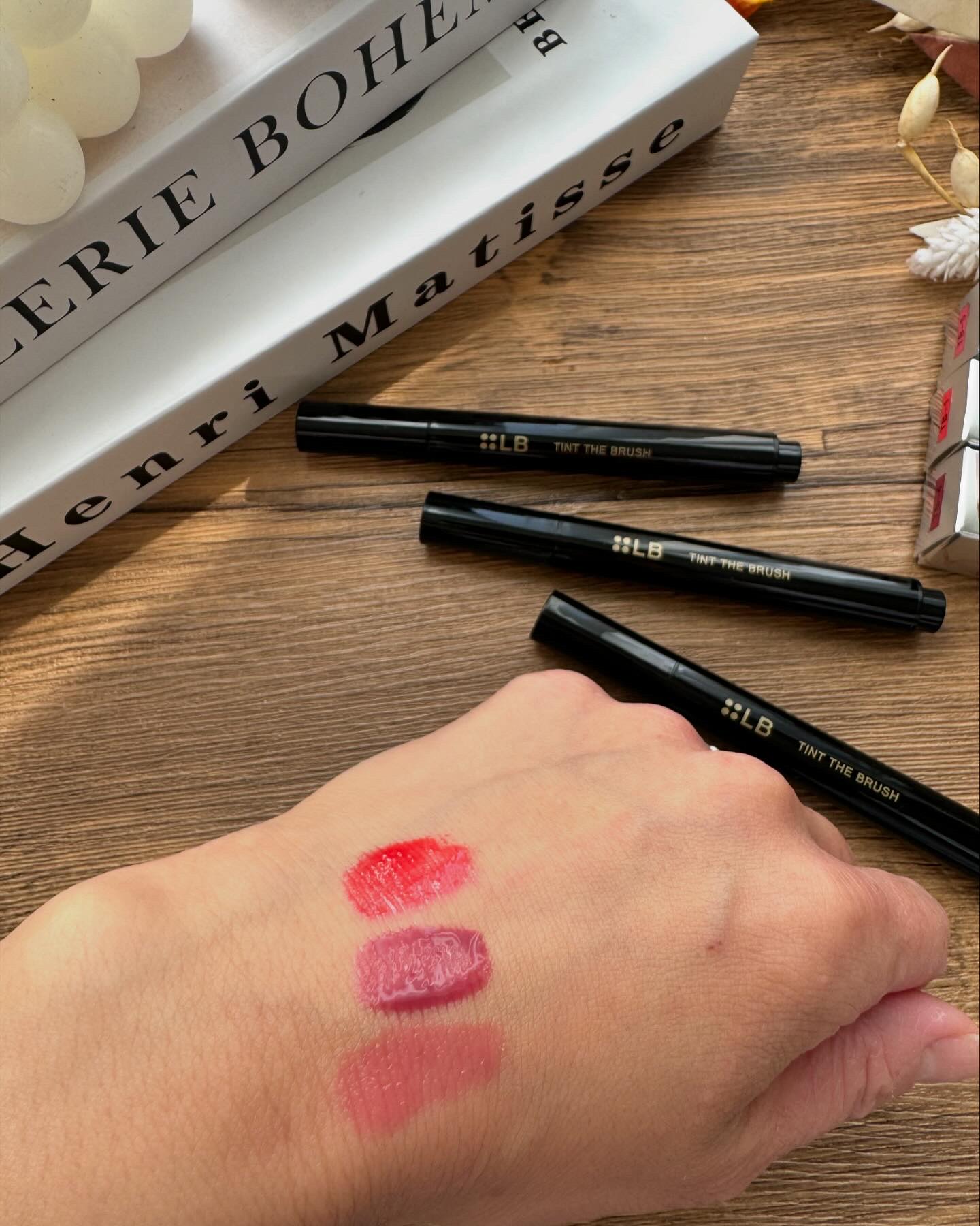 ティント ザ ブラッシュ/LB/リップティントを使ったクチコミ（2枚目）