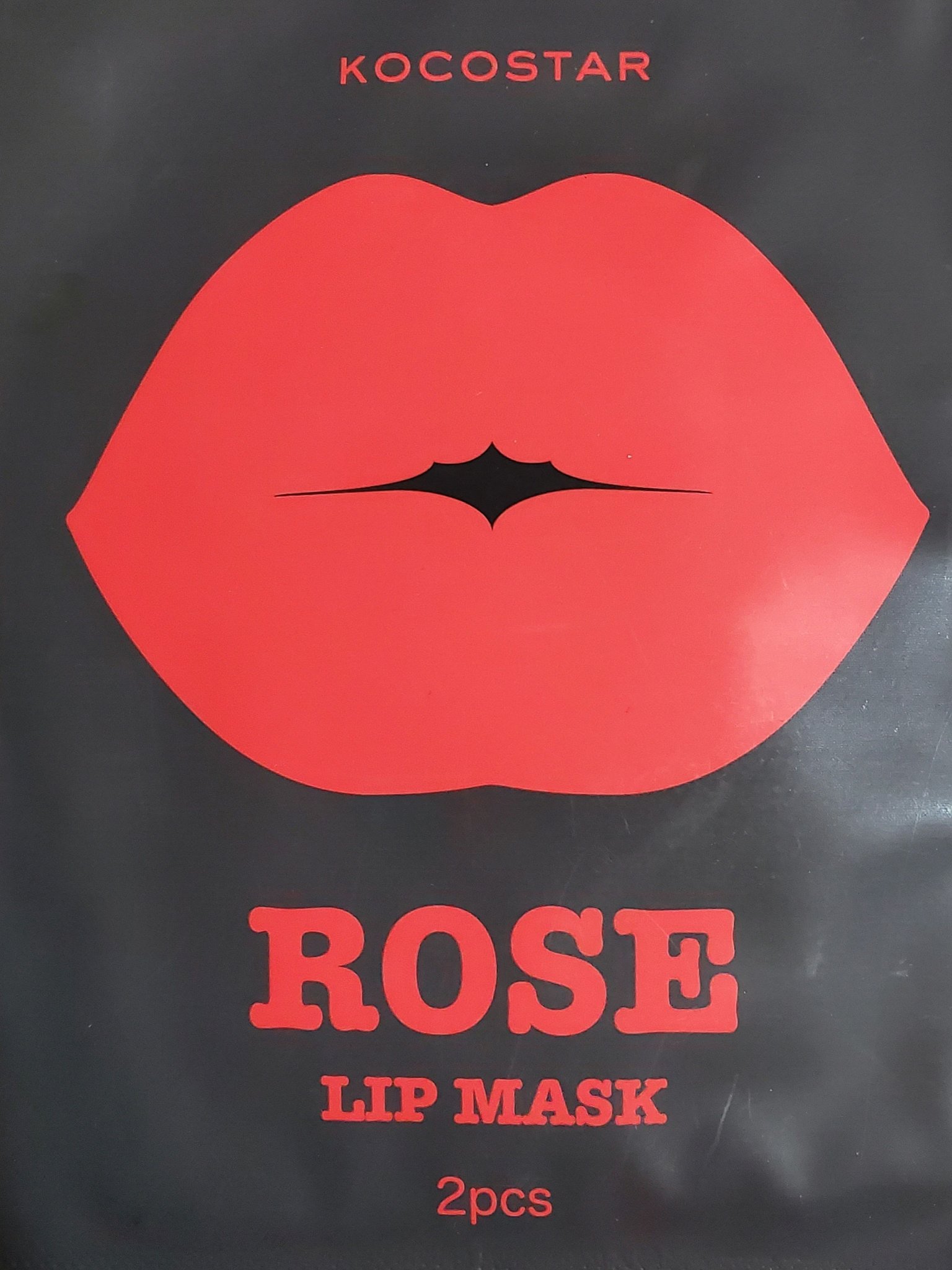リップマスク ローズ/KOCOSTAR(ココスター)/シートマスク・パックを使ったクチコミ（1枚目）
