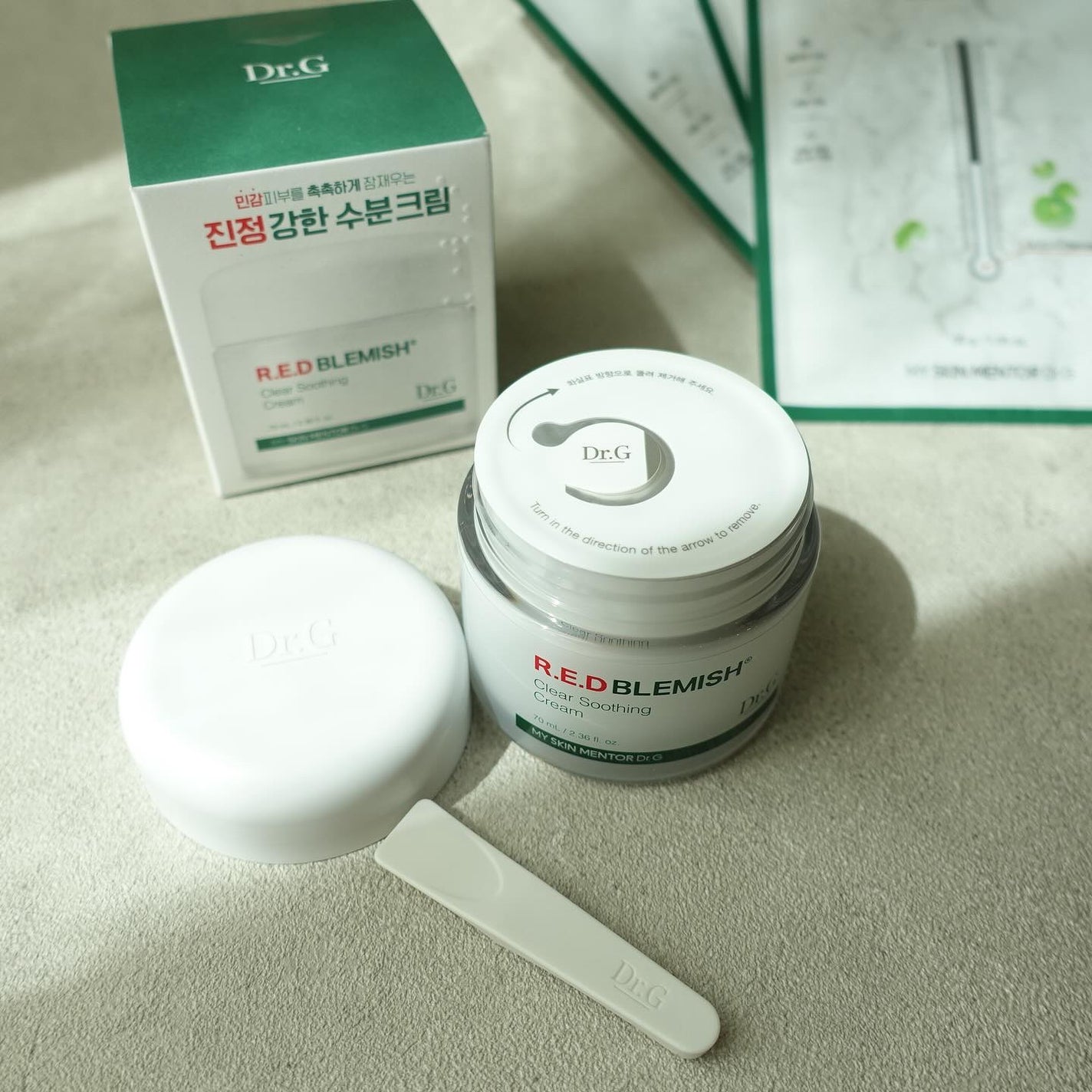 レッドブレミッシュ クリアスージングクリーム/Dr.G/フェイスクリームを使ったクチコミ(2枚目)