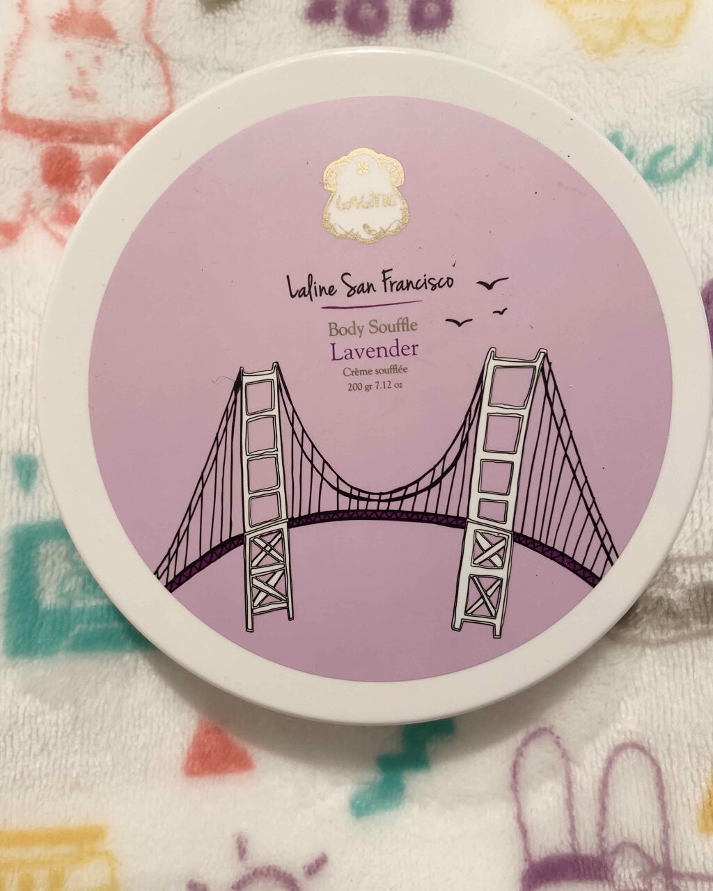 サンフランシスコ限定 ラベンダー ボディソフレ/Laline/ボディクリームを使ったクチコミ(1枚目)