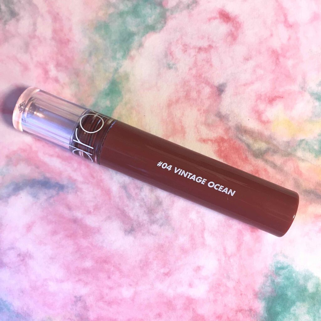 グラスティングウォーターティント/rom&nd/リップティントを使ったクチコミ(1枚目)