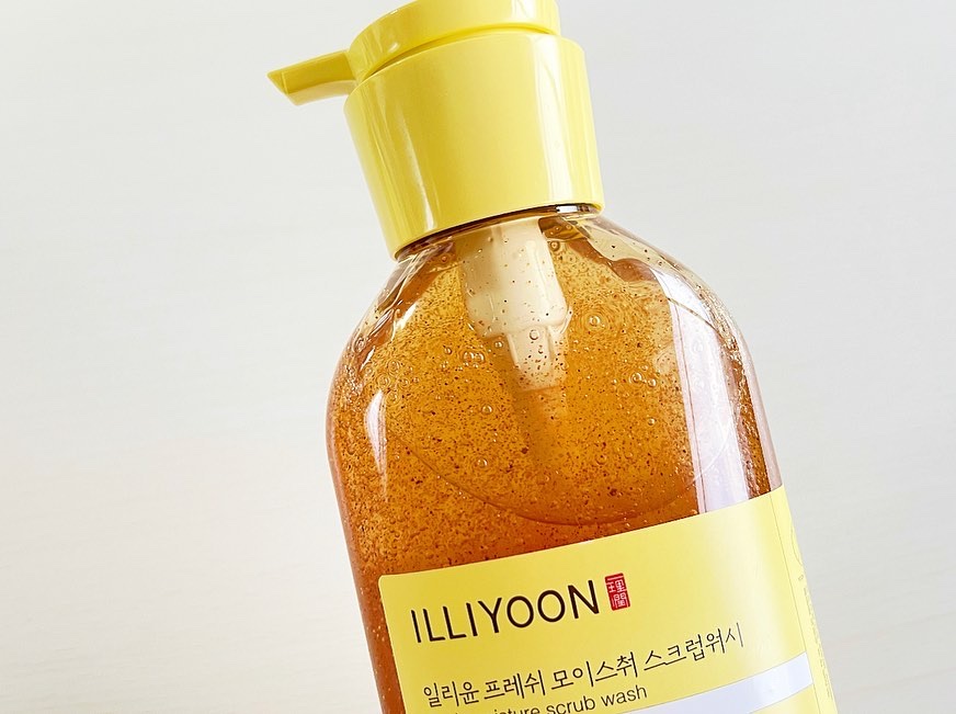 フレッシュモイスチャースクラブウォッシュ/ILLIYOON/ボディソープを使ったクチコミ（3枚目）