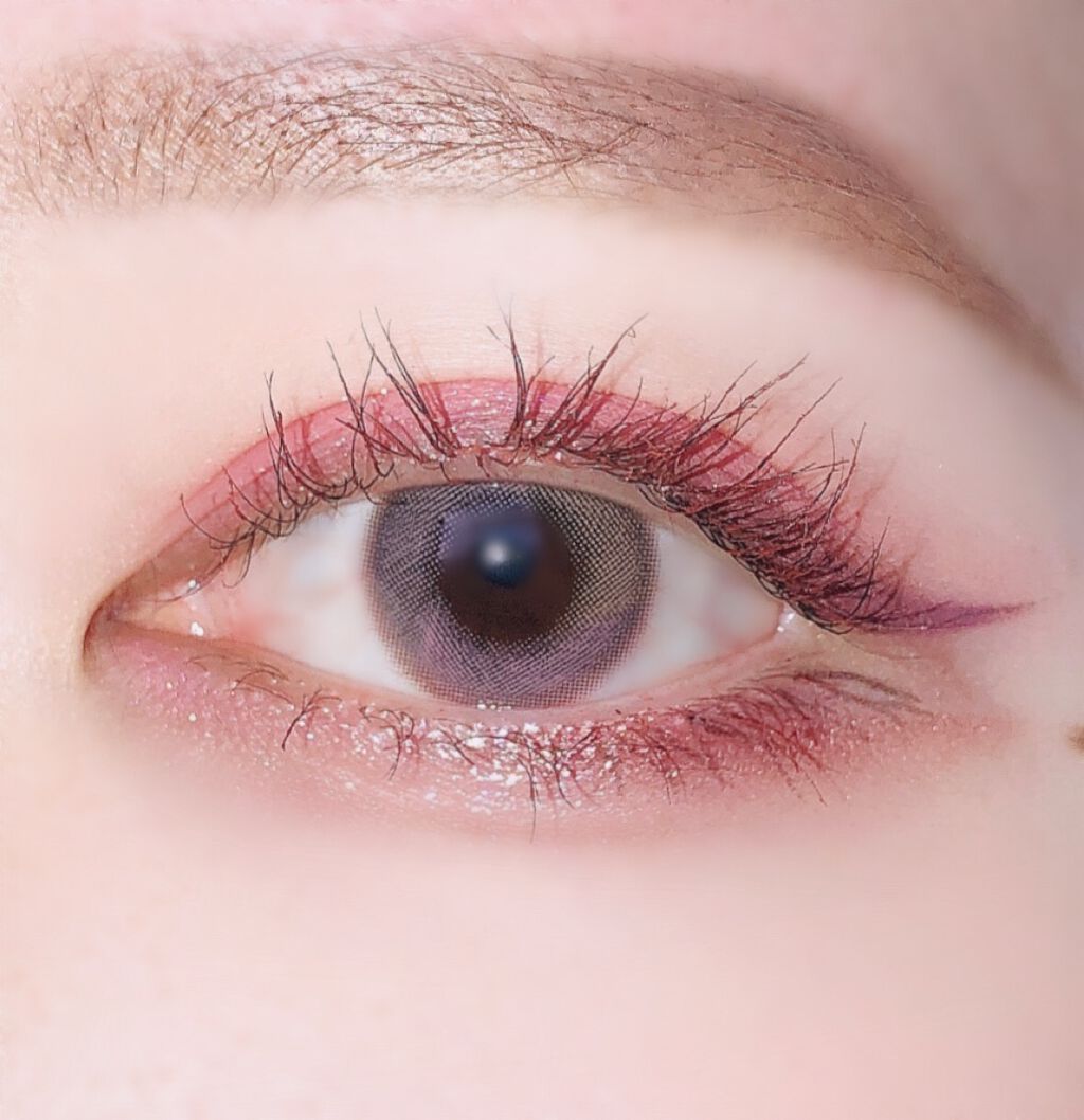 Lighly Mellow Aurora 1month/THEPIEL/１ヶ月（１MONTH）カラコンを使ったクチコミ（3枚目）