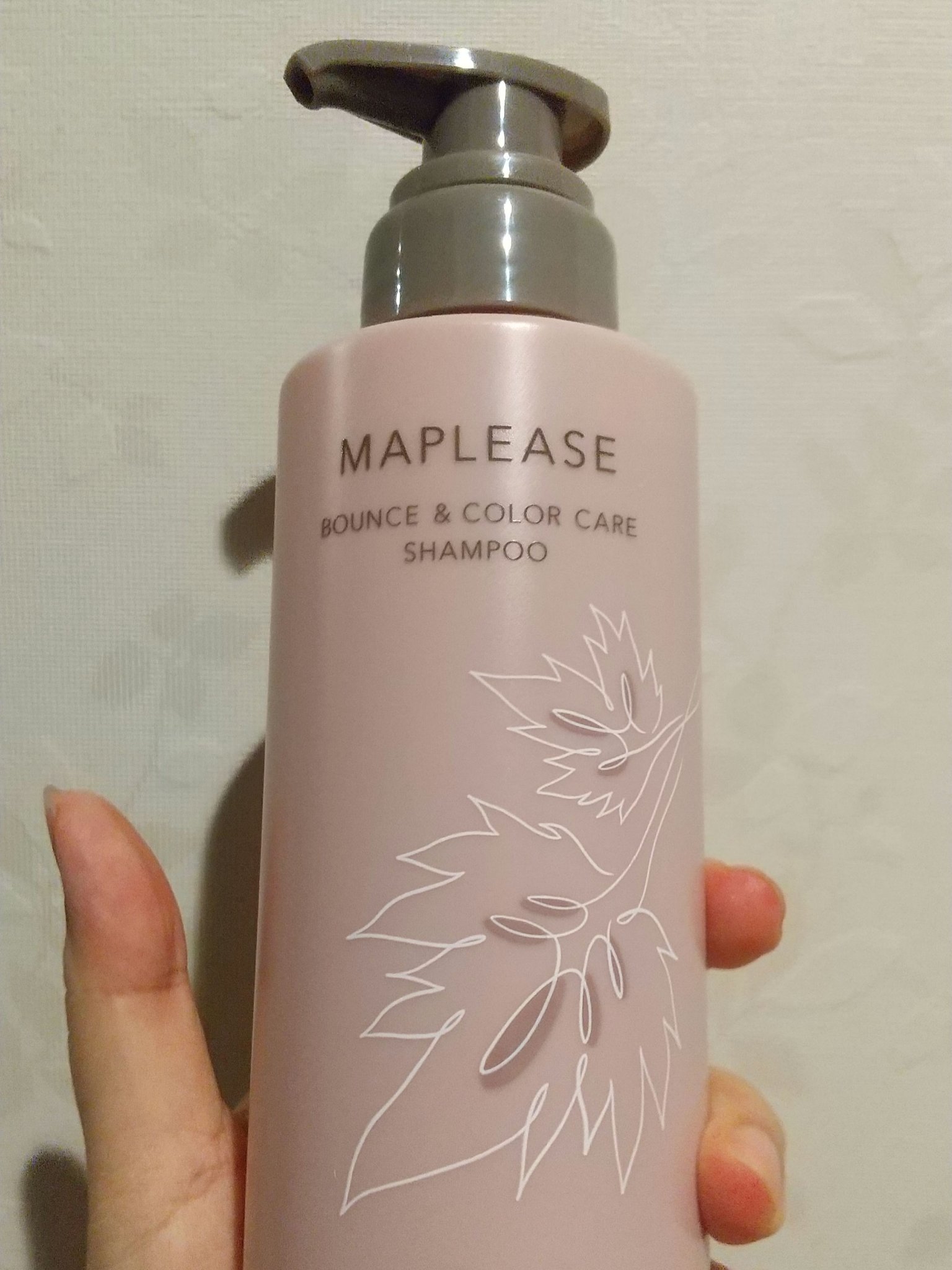 メイプリーゼ バウンス＆カラーケア シャンプー/トリートメント シャンプー300ml（本体）/ハウス オブ ローゼ/市販シャンプーを使ったクチコミ（1枚目）