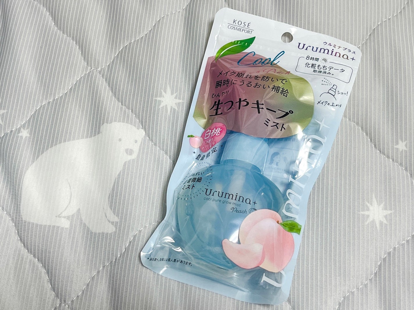 ウルミナプラス 生つやキープミスト 白桃の香り/ウルミナプラス/ミスト状化粧水を使ったクチコミ(1枚目)