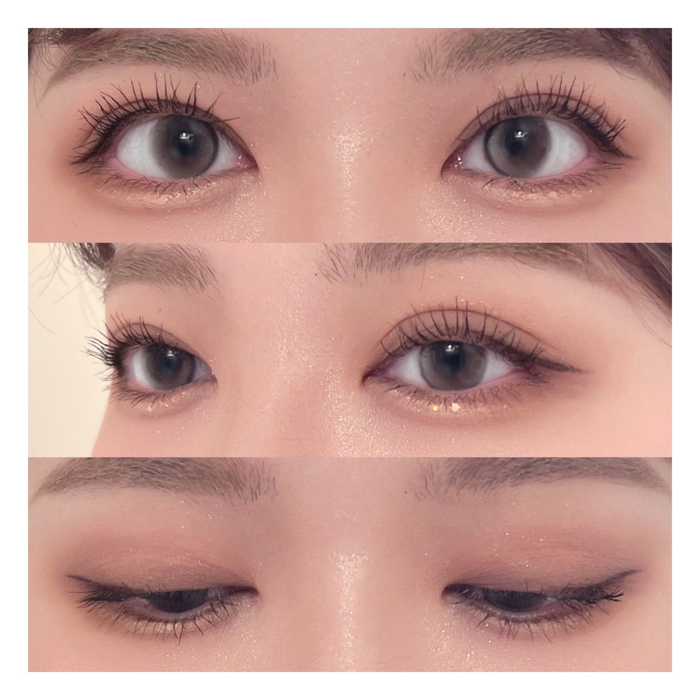 クリーミータッチライナー/キャンメイク/ジェルアイライナーを使ったクチコミ(3枚目)