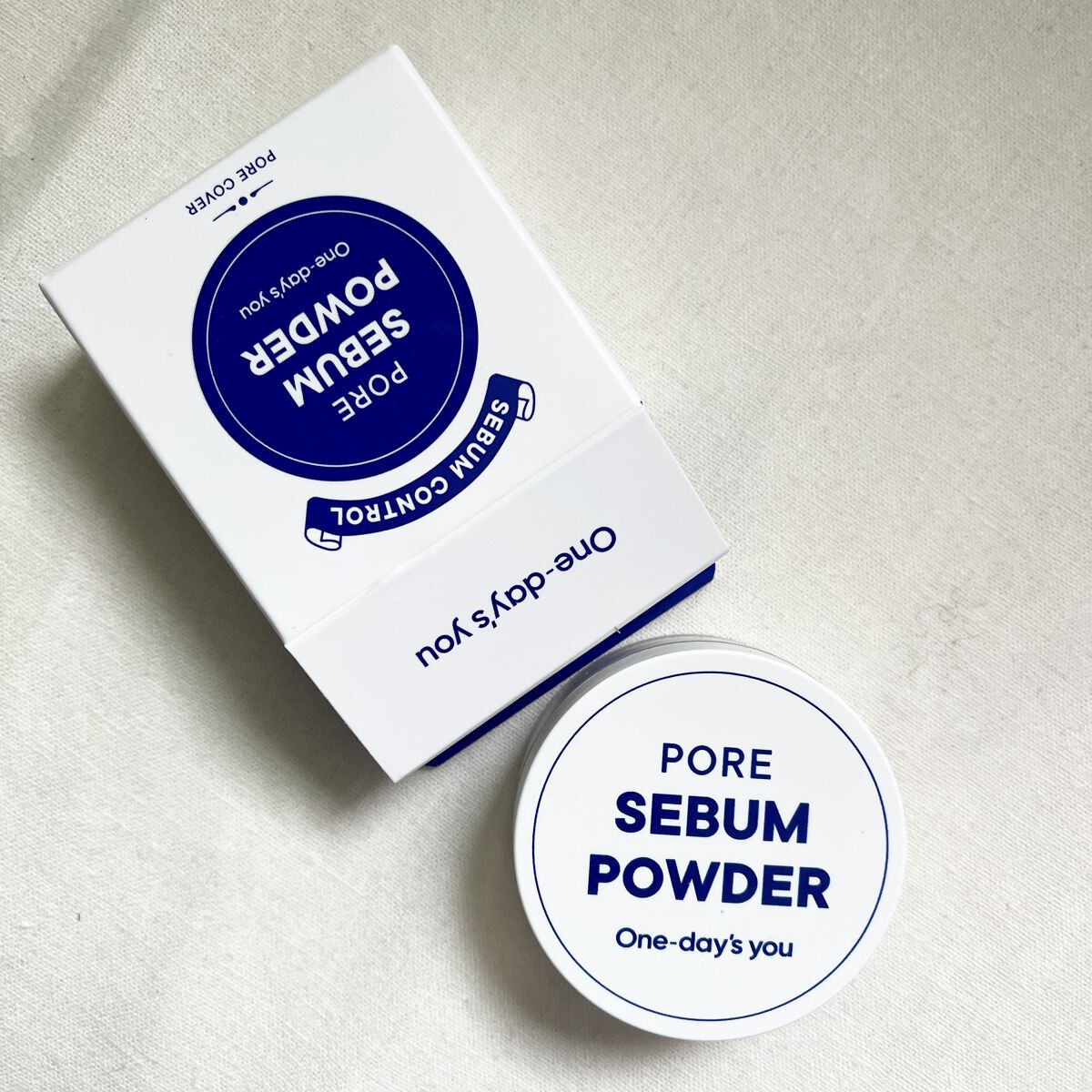ポアセバムパウダー/One-day's you/ルースパウダーを使ったクチコミ（1枚目）