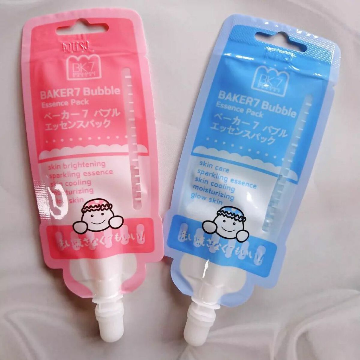 マジックバブルエッセンスパックMINI/BAKER7/シートマスク・パックを使ったクチコミ（1枚目）