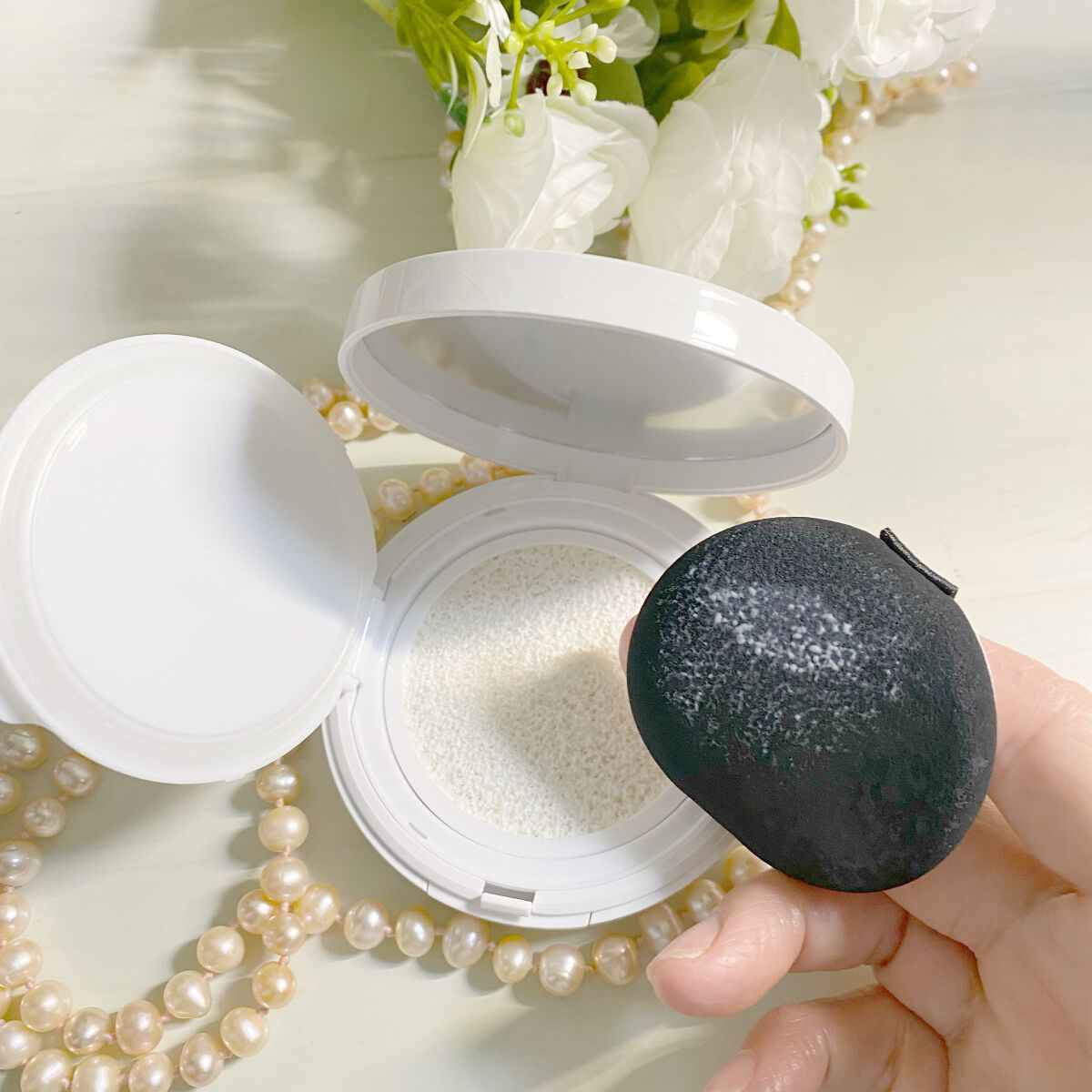 アディクション スキンケアUV タッチアップ クッション/ADDICTION/クッションファンデーションを使ったクチコミ(4枚目)