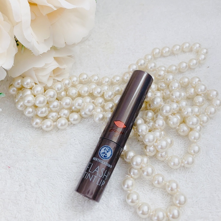 メンソレータム フラッシュティントリップ ベージュ/メンソレータム/リップティントを使ったクチコミ（3枚目）