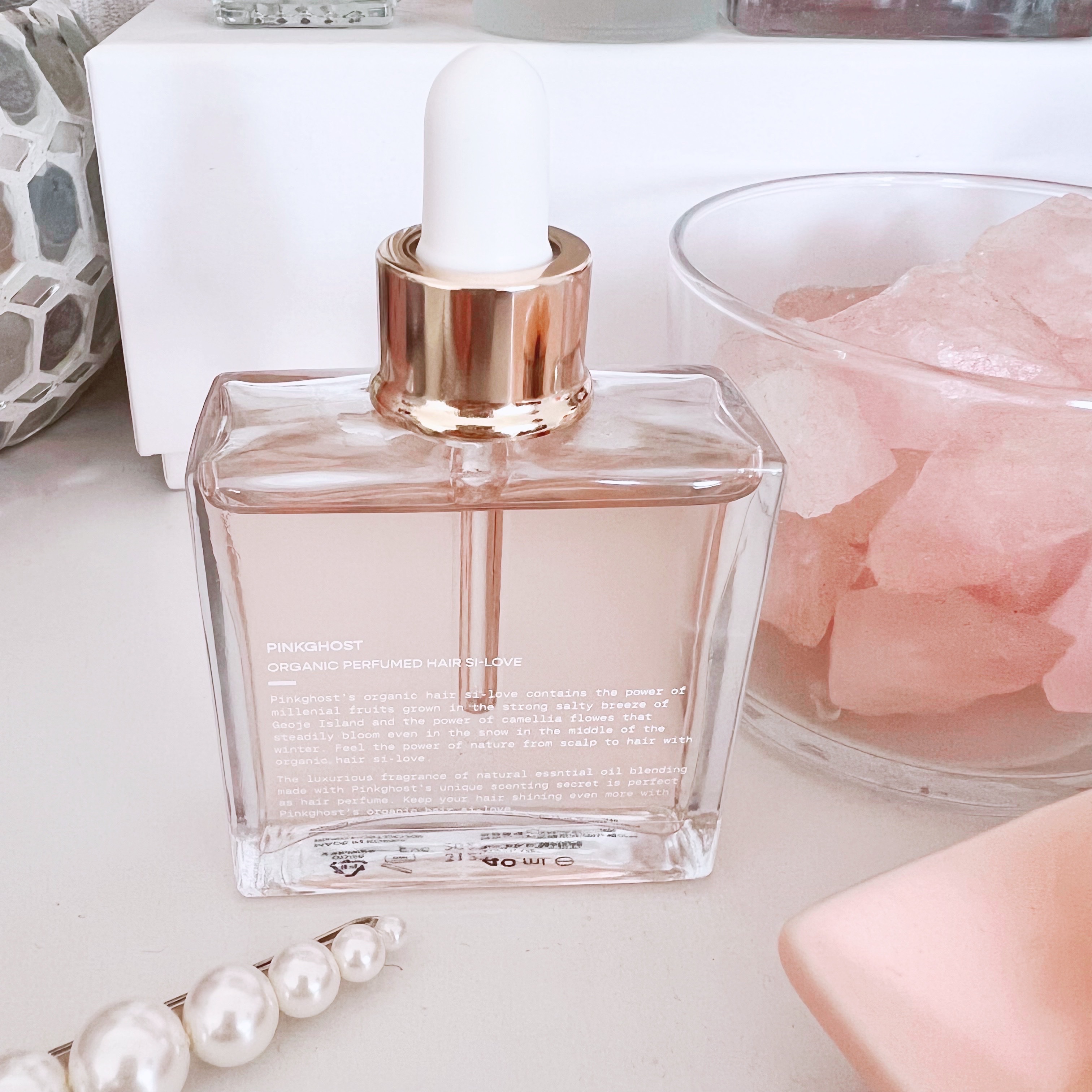 スノーホワイト/PINKGHOST/ヘアオイルを使ったクチコミ（2枚目）