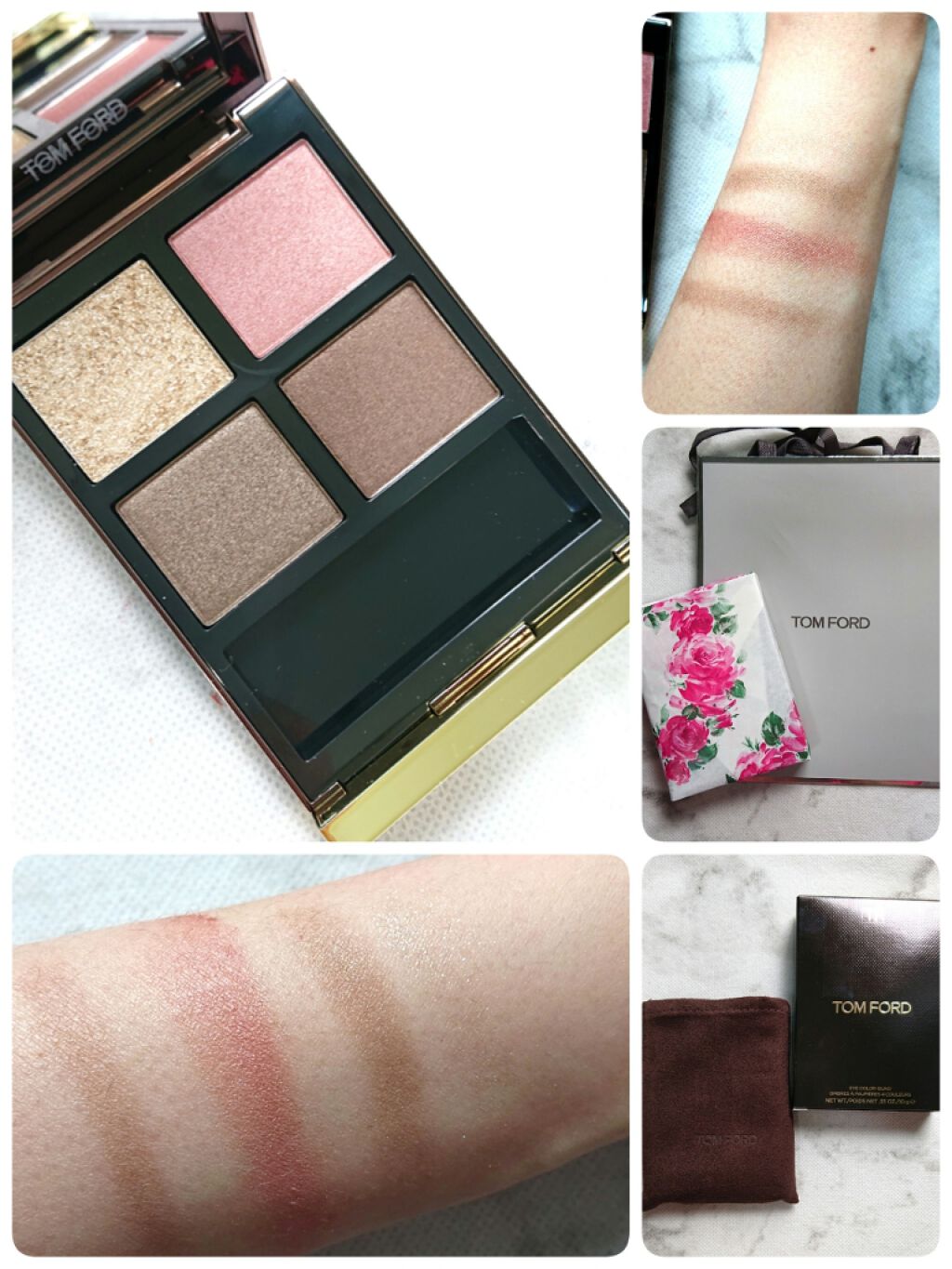 アイ カラー クォード/TOM FORD BEAUTY/アイシャドウパレットを使ったクチコミ(1枚目)