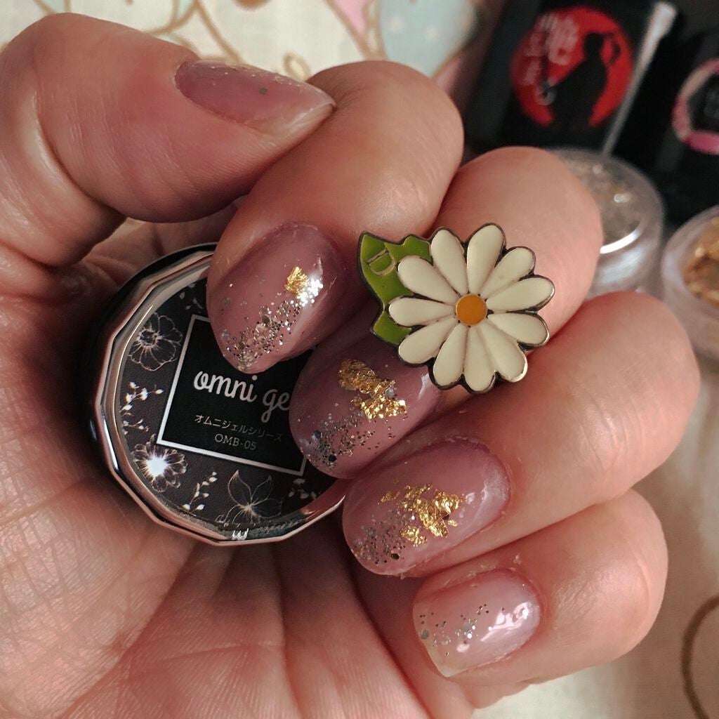 snowy on LIPS 「今日のネイル。ネイルタウンのニュアンスグリッターとしずくネイル..」(1枚目)