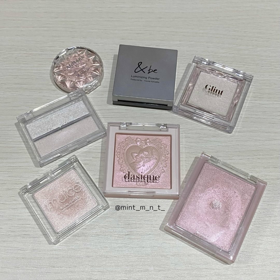 ハイライトパレット/CandyDoll/パウダーハイライトを使ったクチコミ（1枚目）